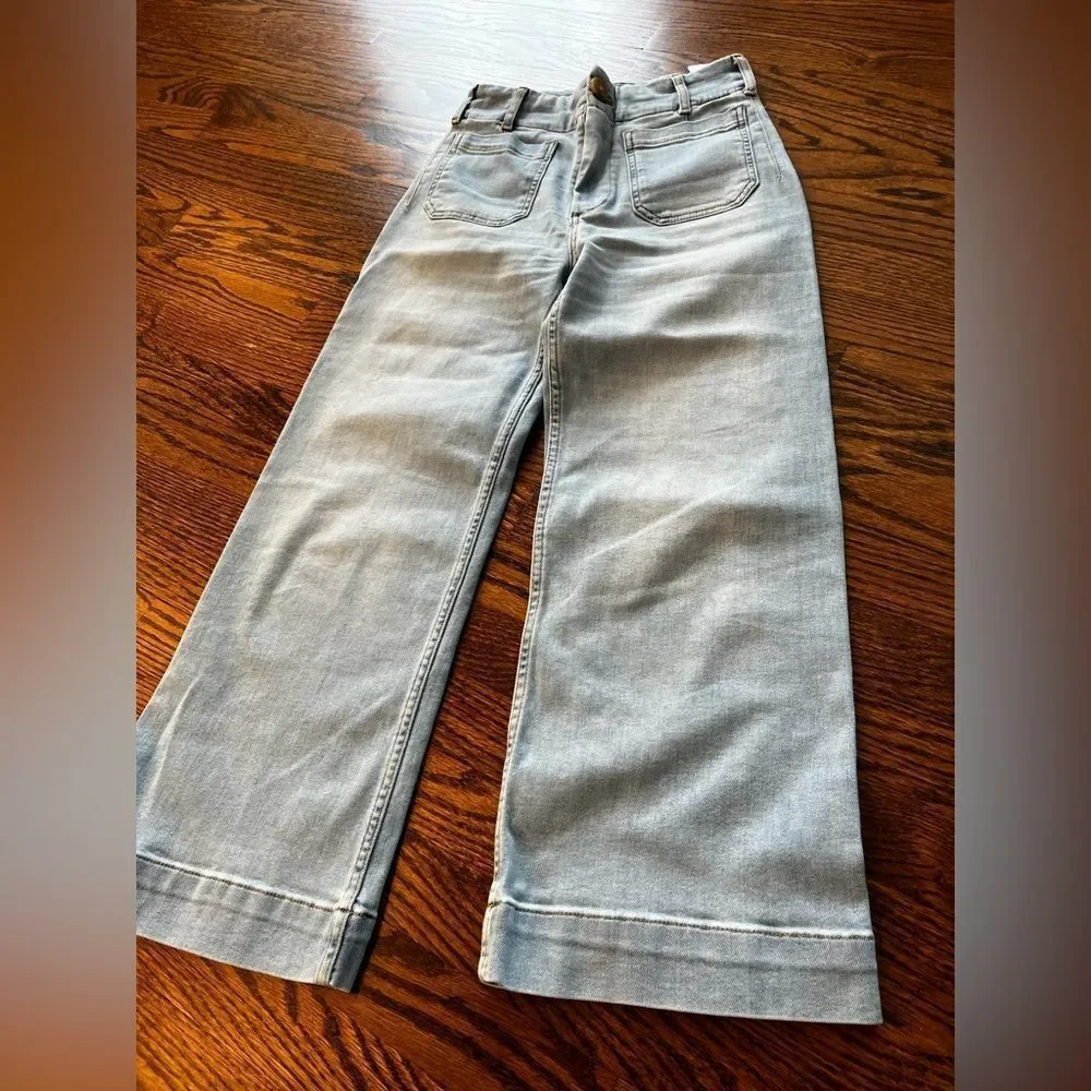 Anthropologie Maeve The Colette Blue Jeans size 28 - Picture 2 of 3